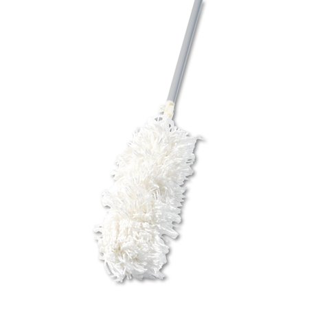 RUBBERMAID COMMERCIAL HiDuster Dusting Tool w/Angled Lauderable Head, 51" Extension Handle FGT12000GY00